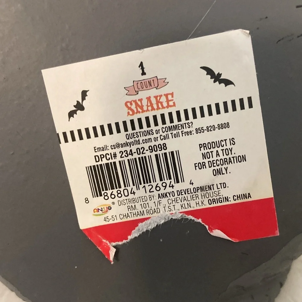 Target BP Halloween Snake